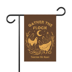 Gather The Flock Garden Banner
