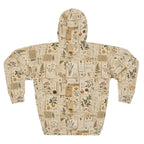 Botanical Herbarium Vintage Floral Pullover Hoodie