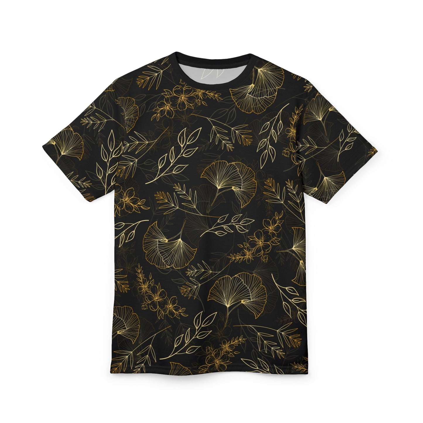 Golden Foliage - Garden Style Unisex T-shirt