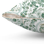 Botanical Coop Toile Accent Pillow