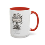 PAGE LN Vintage Floral Accent Mug