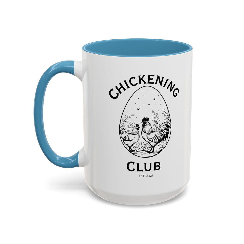 Chickening Club Ceramic Accent Mug: Your Morning Ritual, Elevated