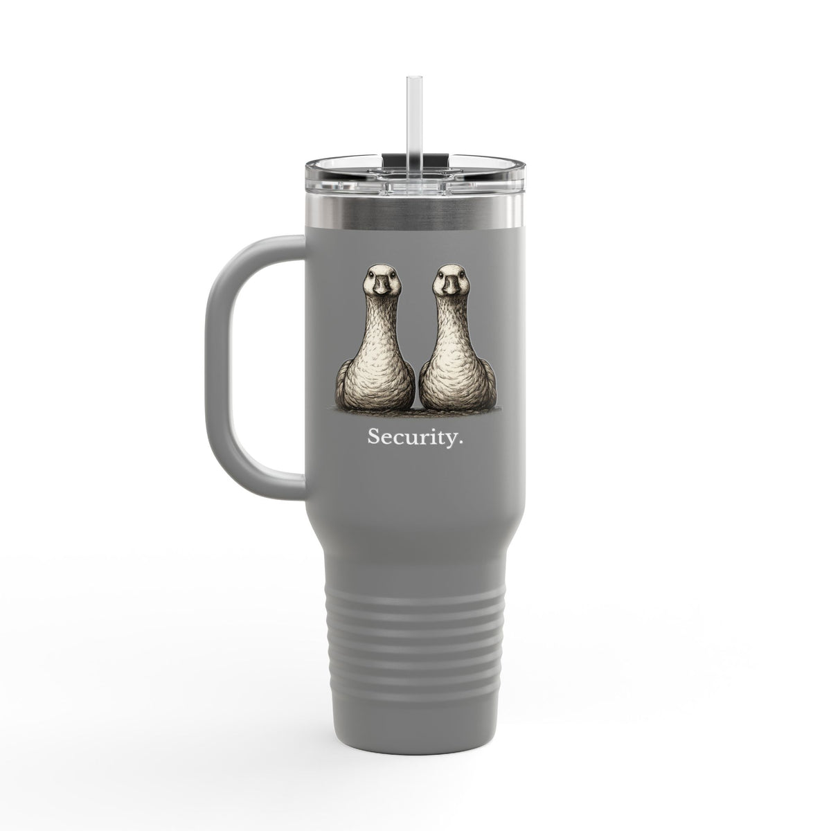 Security Geese Insulated Travel Mug