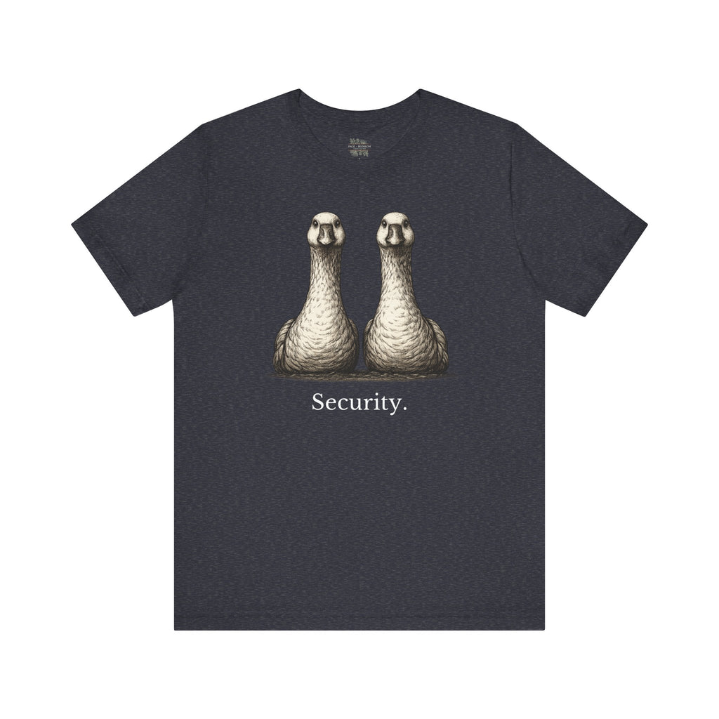Security Geese Graphic Short Sleeve Tee