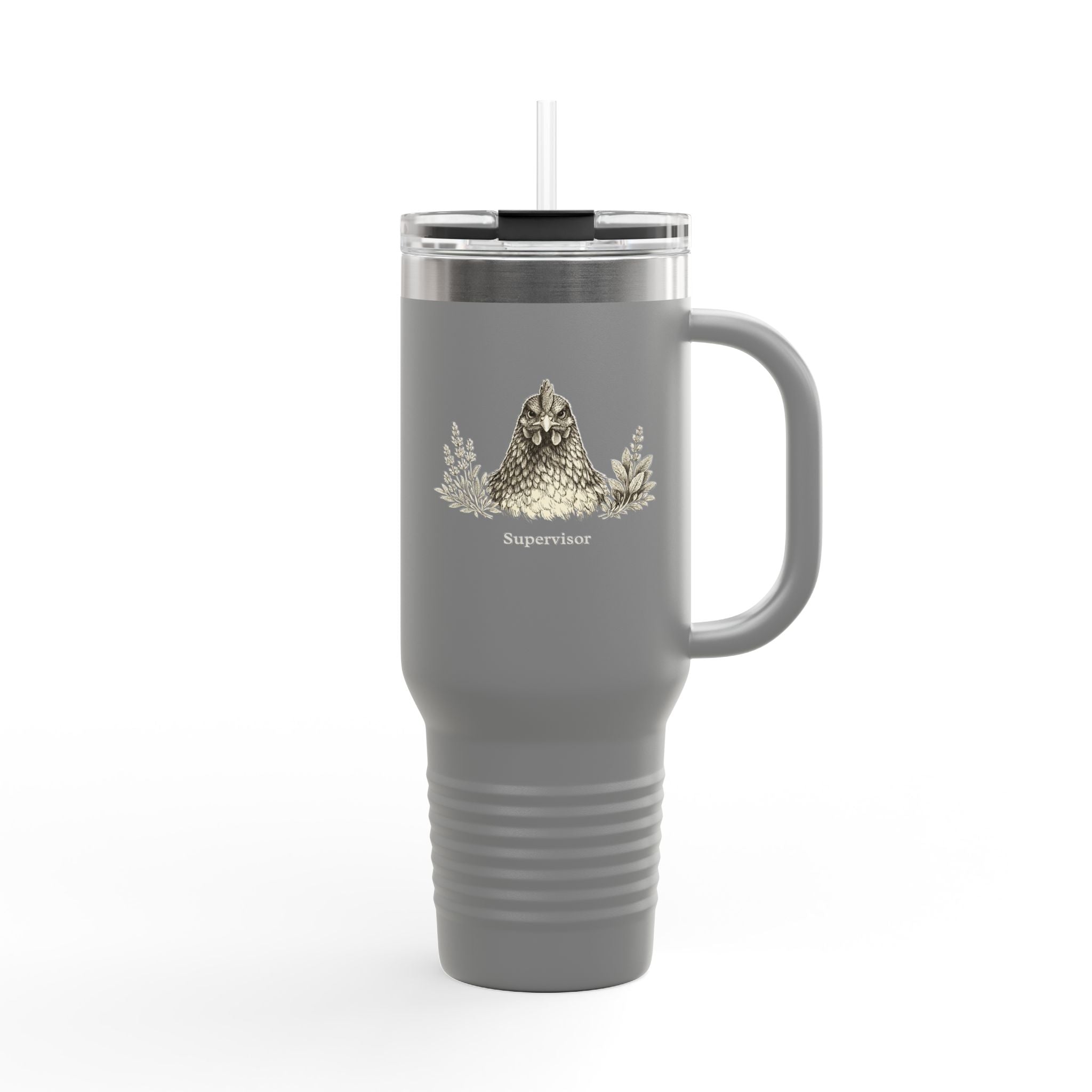 Chicken and Herb Supervisor Insulated Travel Tumbler