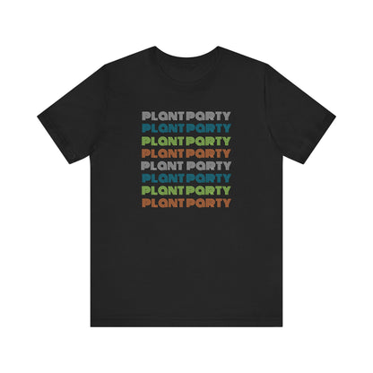 Plant Party Retro Short Sleeve Tee