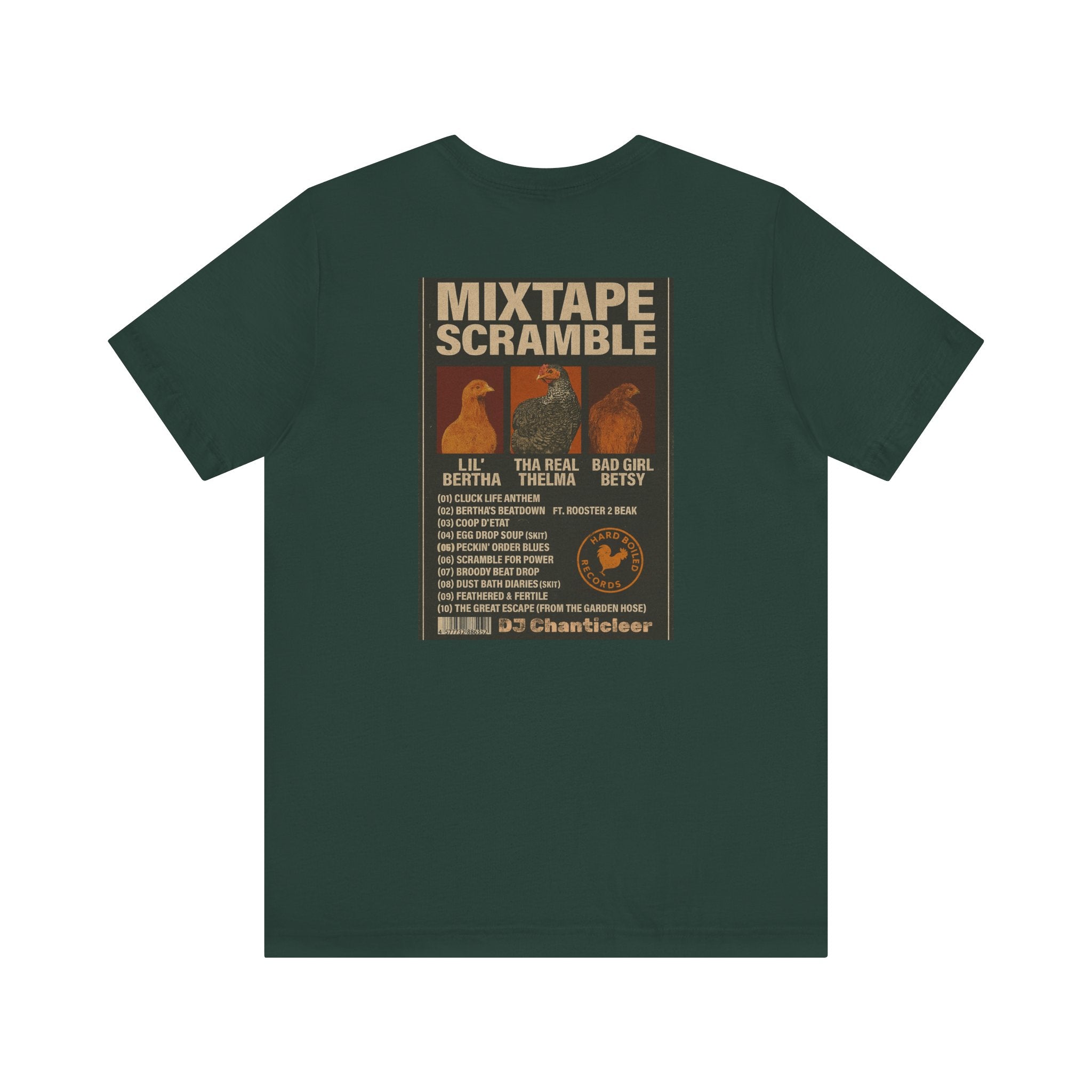 Mixtape Scramble Retro Bootleg Chicken Tee