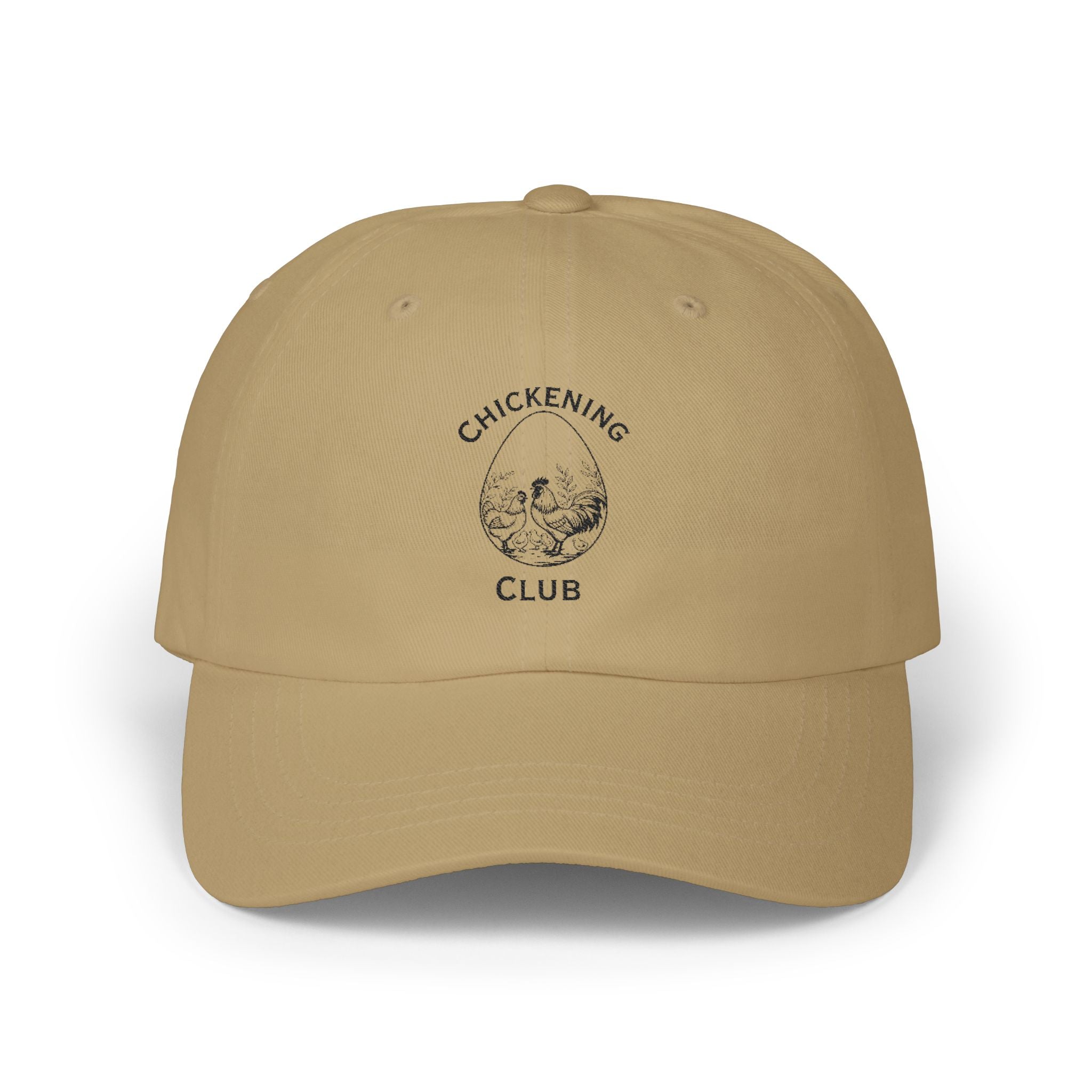 Chickening Club Classic Dad Cap (Embroidered)