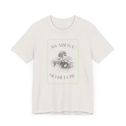 As Above So Below Unisex Jersey Short Sleeve