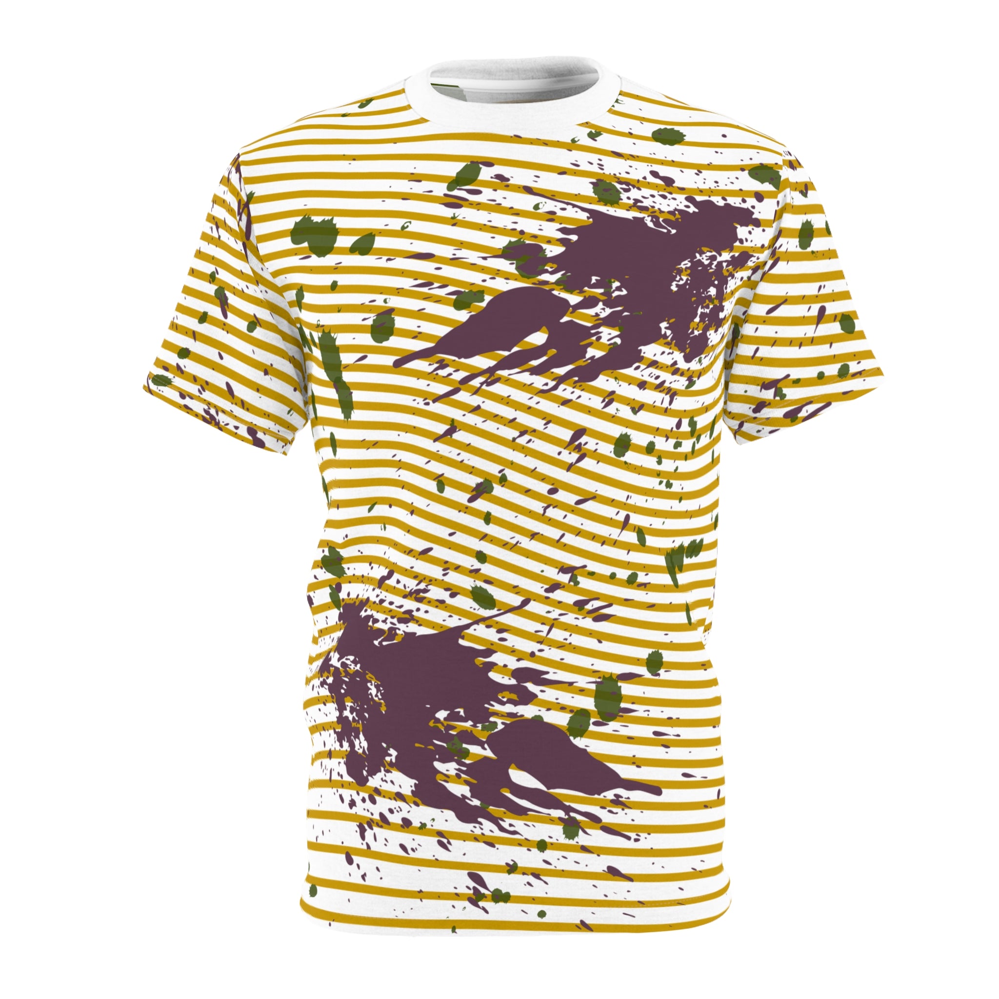 Striped Splatter Tee