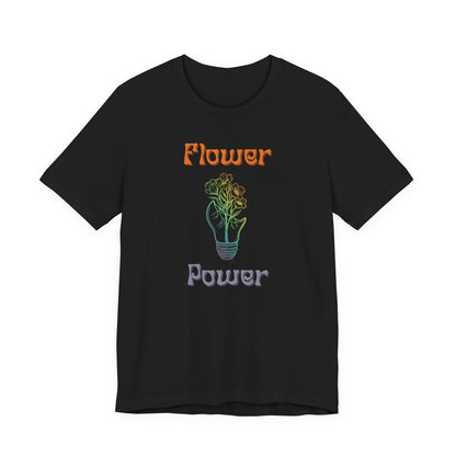 Flower Power Unisex Jersey Short Sleeve Tee
