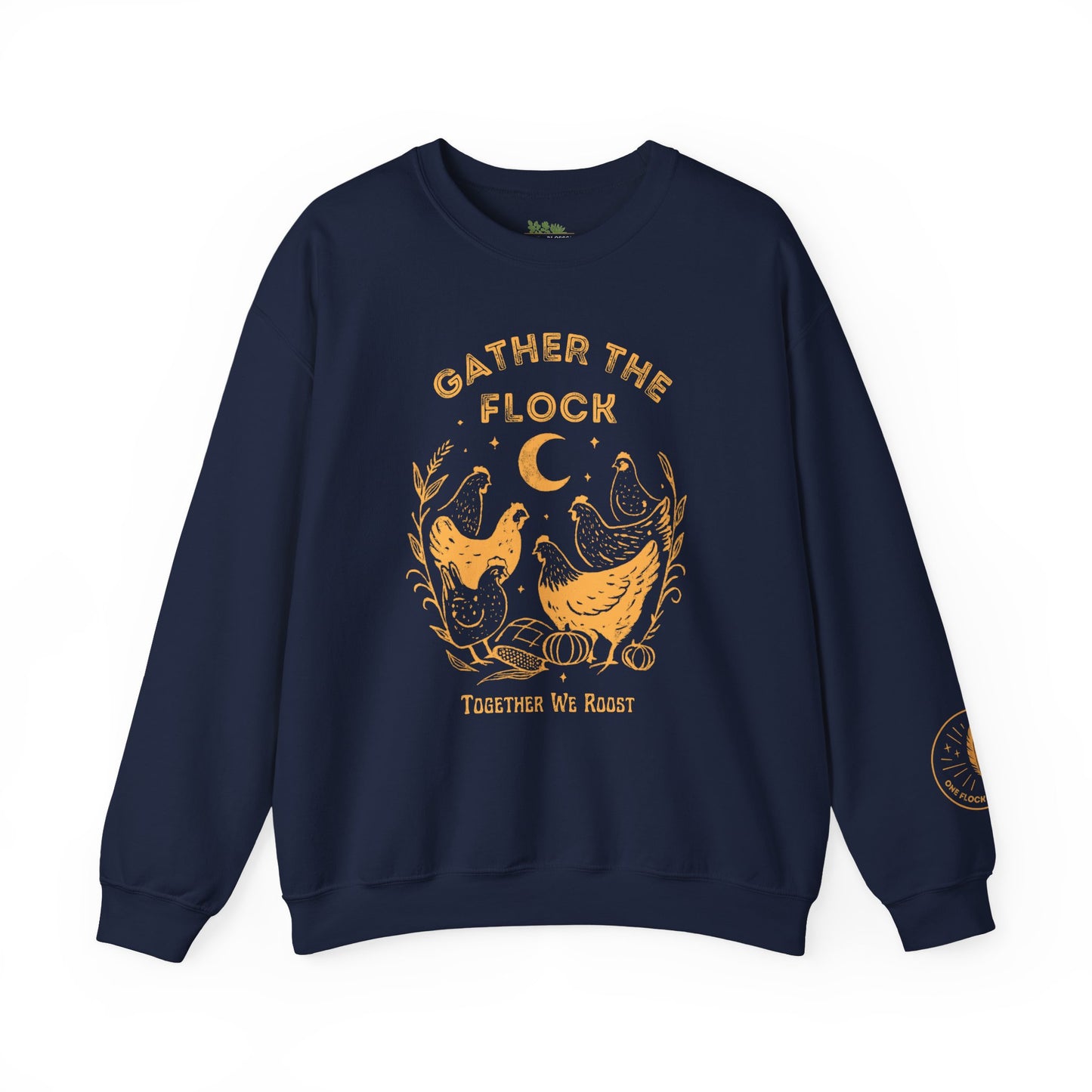 Gather the Flock Unisex Crewneck Sweatshirt