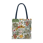 Sunny Anatomical Floral Fantasy Garden Eco Shopper Tote Bag