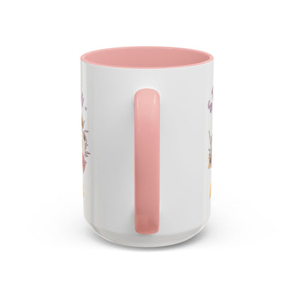 Stayin' Alive Accent Coffee Mug (11, 15oz)