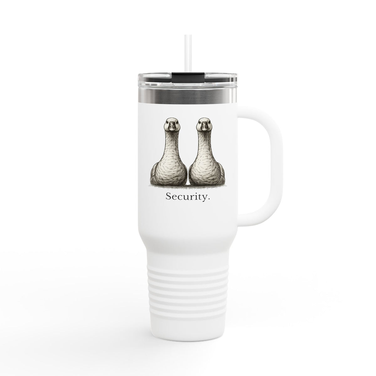 Security Geese Insulated Travel Mug