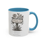 PAGE LN Vintage Floral Accent Mug