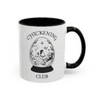Chickening Club Winter Wonderland Snow Globe Ceramic Accent Mug