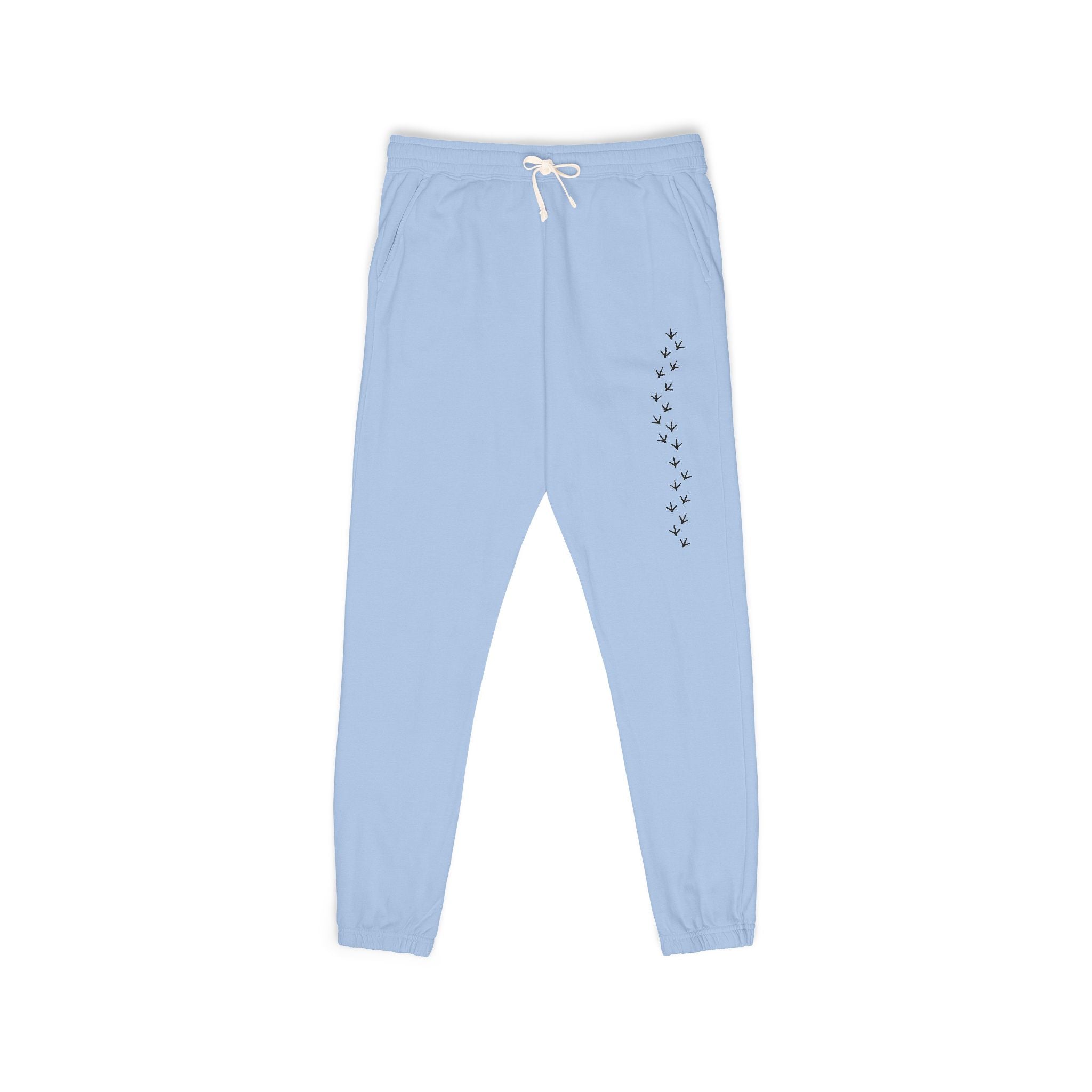 Chicken Footprint Fleece Sweatpants