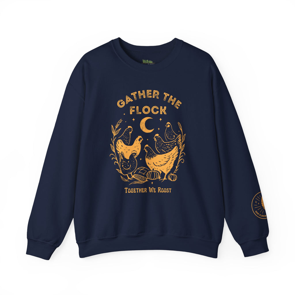 Gather the Flock Unisex Crewneck Sweatshirt