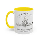 Tend Your Frequency:Adjust Accordingly Accent Coffee Mug