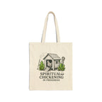 Spiritual Chickening in Progress Tote Bag