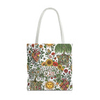 Sunny Anatomical Floral Fantasy Garden Eco Shopper Tote Bag