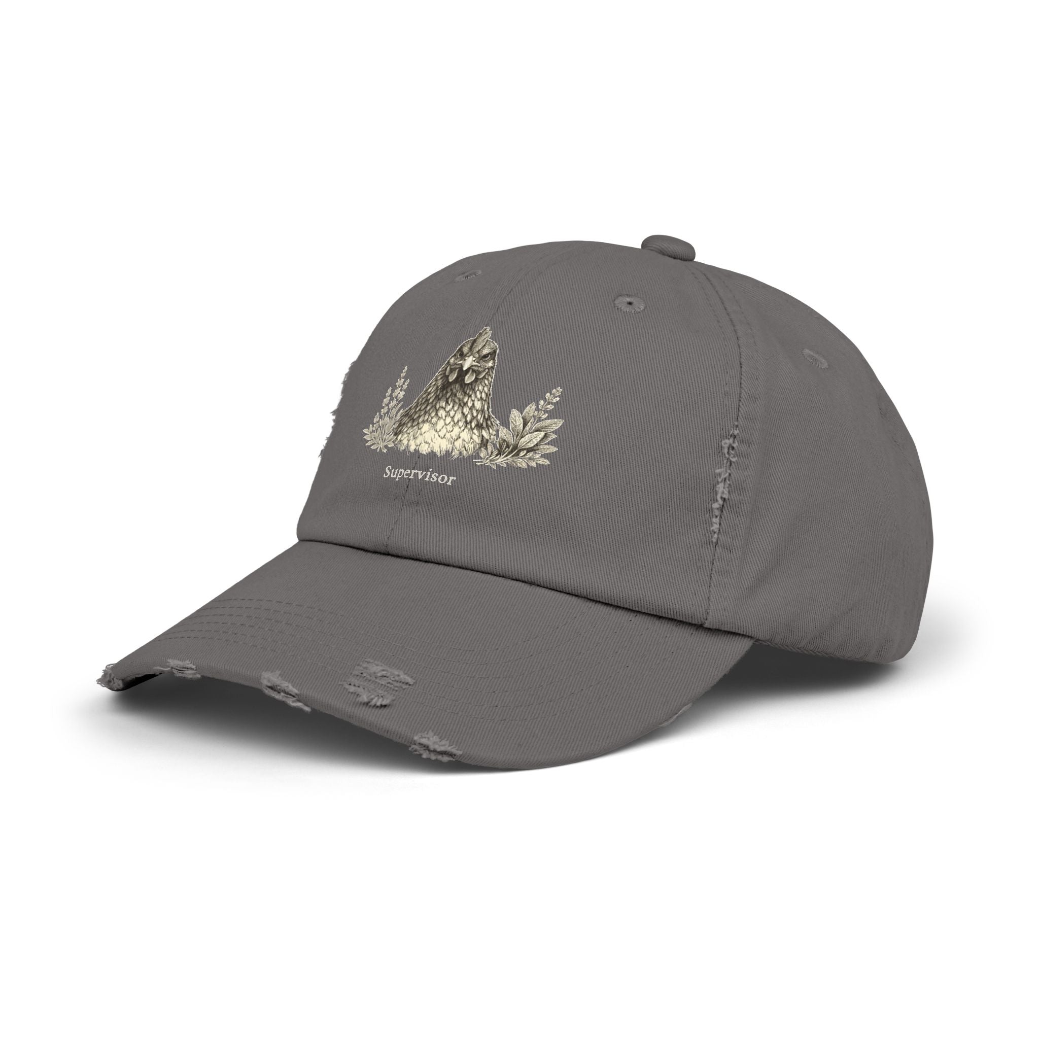 Chicken and Herb Supervisoer Distressed Cap