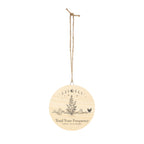 Tend Your Frequency: Adjust Accordingly Botanical Moon Phase Wood Sign Wall Art