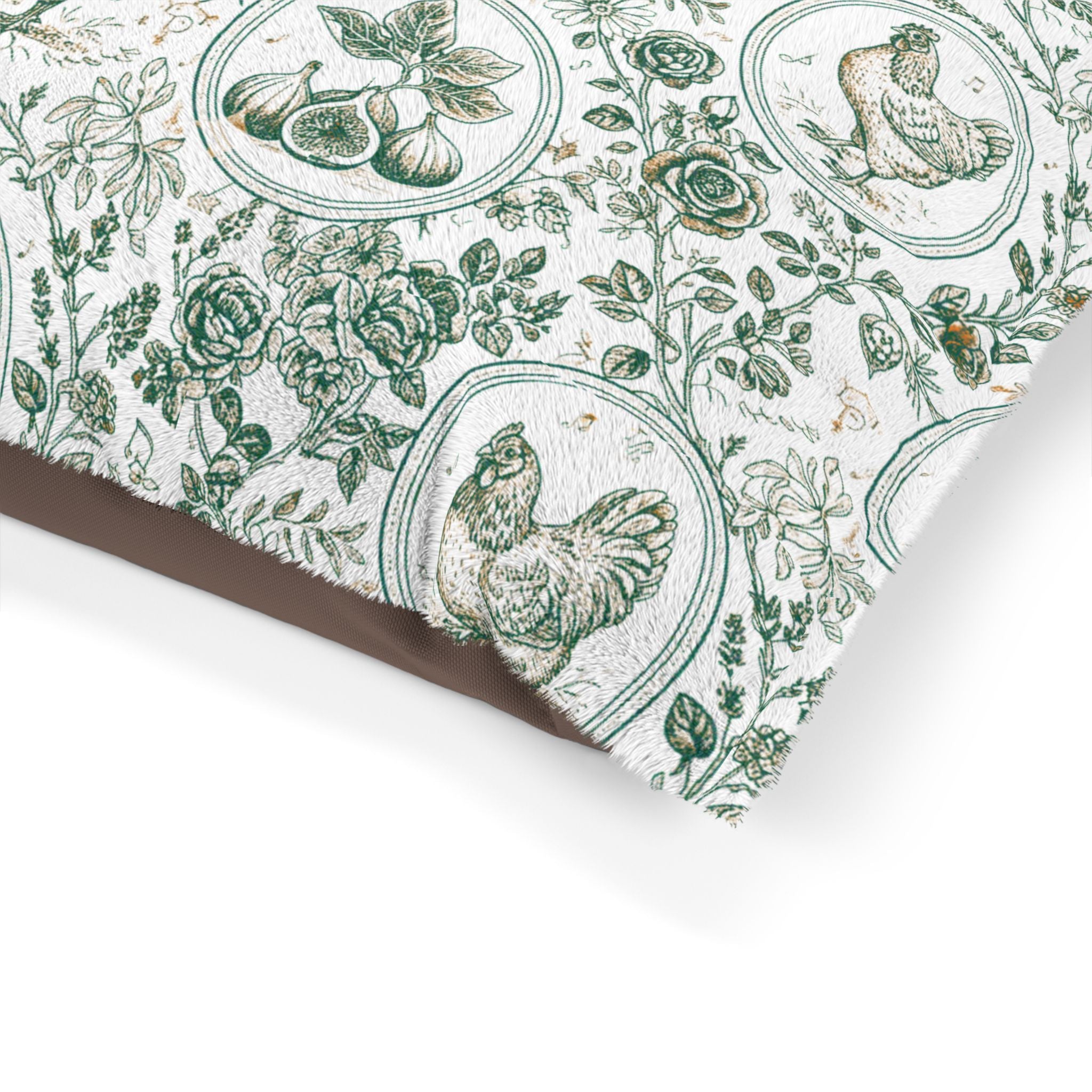 Botanical Coop Toile Pet Bed Lounger