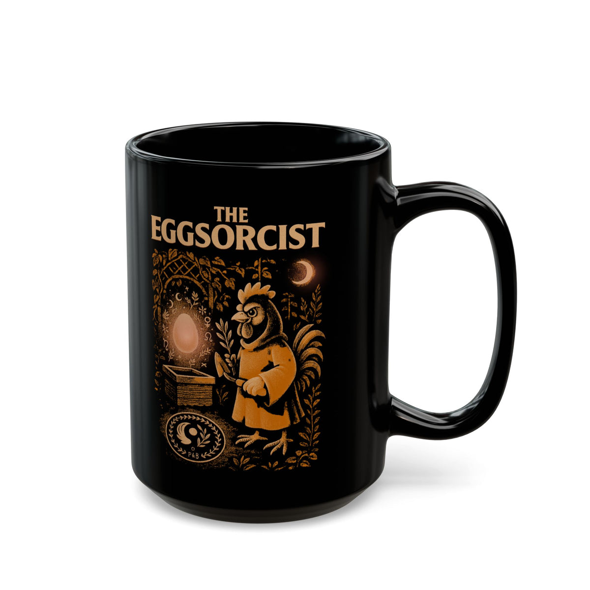 The Eggsorcist Ceramic Coffee Mug