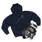 Chickening Club Winter Wonderland Snow Globe Zip Hoodie