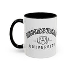 Homestead University Crest Accent Mug