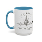 Tend Your Frequency:Adjust Accordingly Accent Coffee Mug
