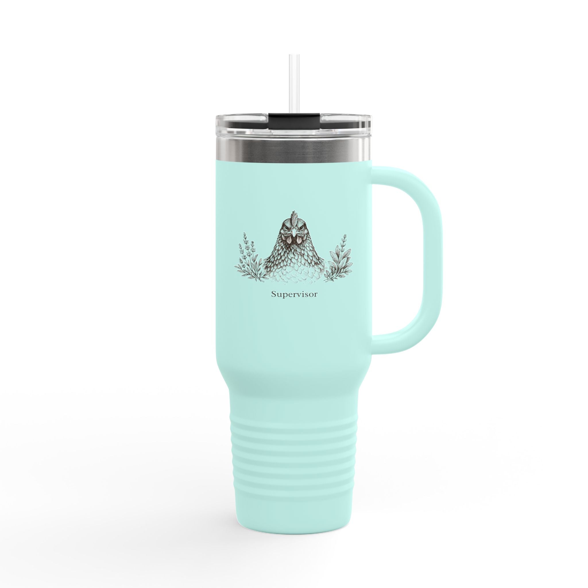 Chicken and Herb Supervisor Insulated Travel Tumbler