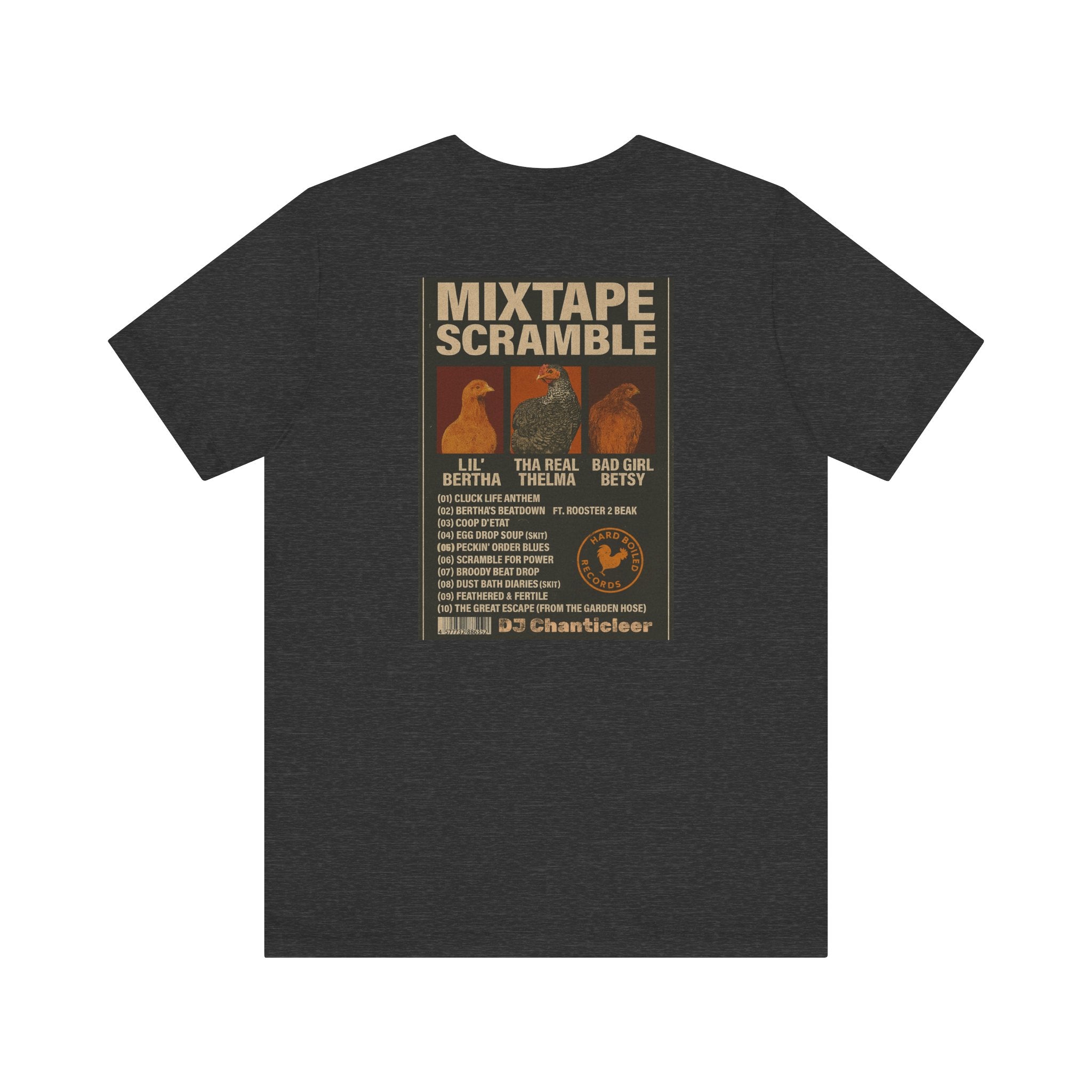 Mixtape Scramble Retro Bootleg Chickens Short Sleeve Tee