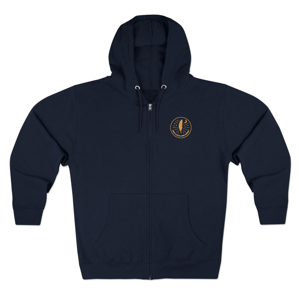 Gather The Flock Unisex Zip Hoodie