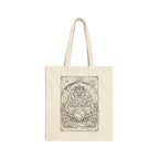 Zodiac Chicken Coloring Canvas Tote Bag