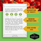 12 Vegetable Seed Collection – Heirloom Non-GMO Garden Vegetables & Herbs for Home Growing