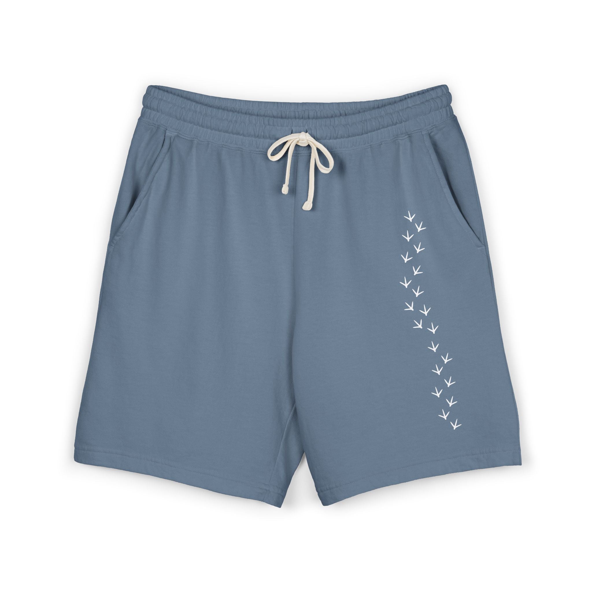 Chicken Footprint Strut Shorts for Free-Range Living