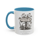 BLOSSOM RD Vintage Botanical Ceramic Accent Mug