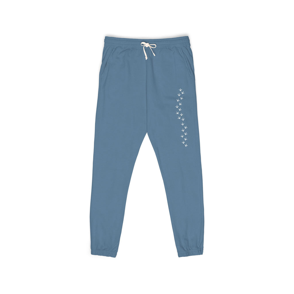 Chicken Footprint Fleece Sweatpants