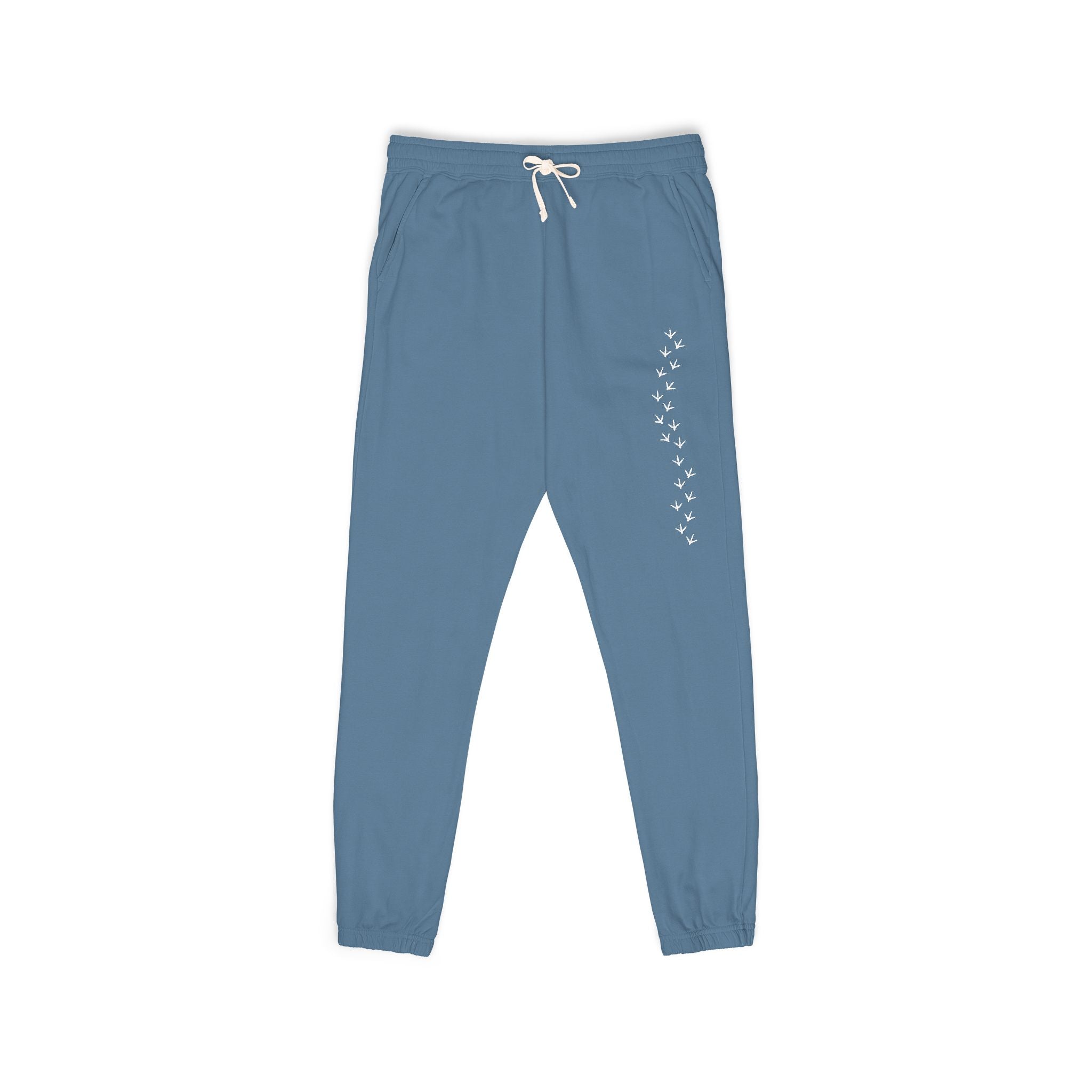 Chicken Footprint Fleece Sweatpants
