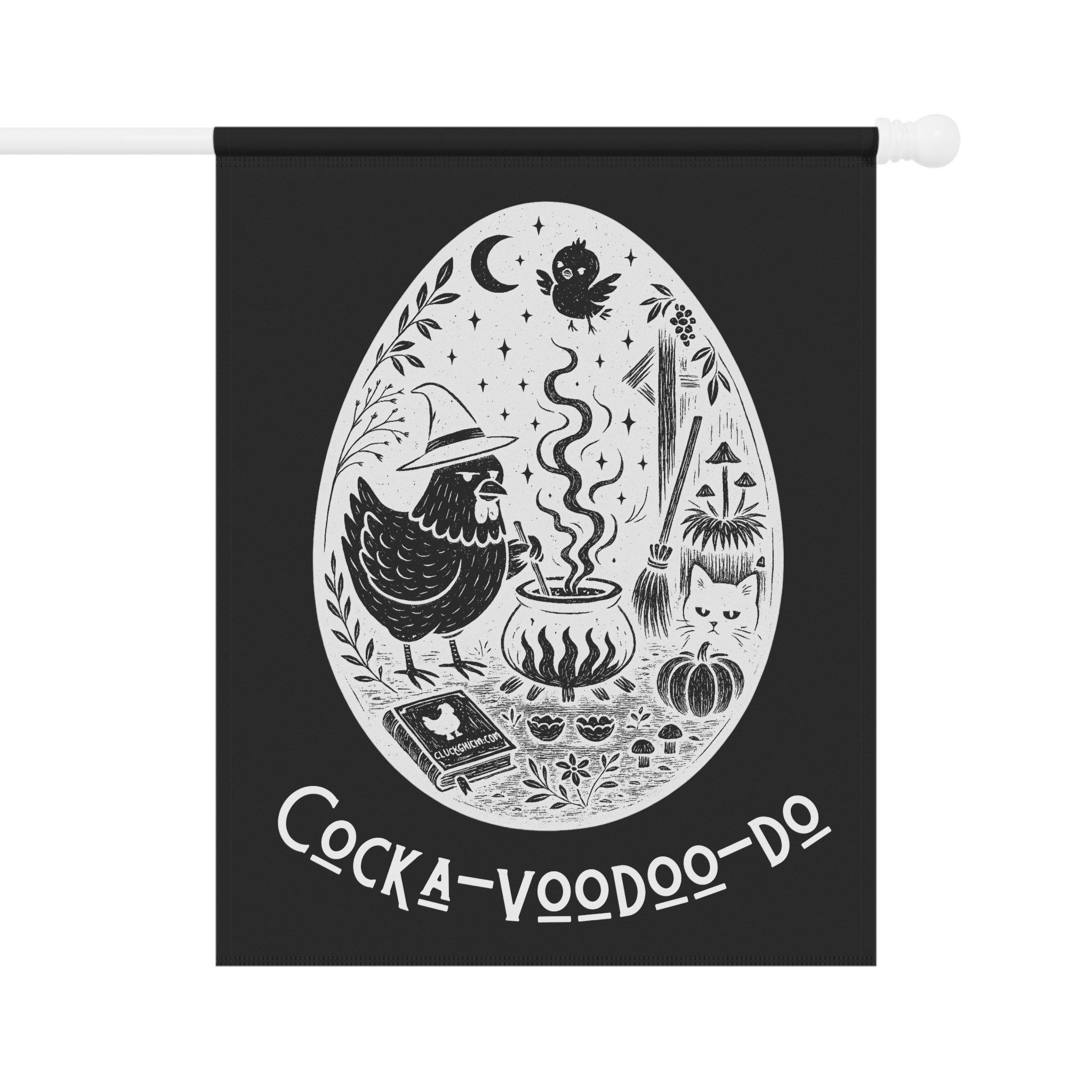 Magical Cocka Voodoo Do Garden Banner