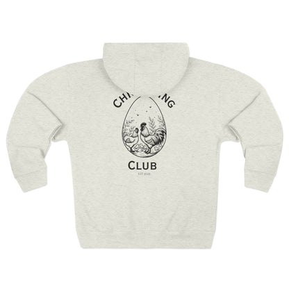 Strutwear Chickening Club Hoodie: The Official Zip-Up of the Coop