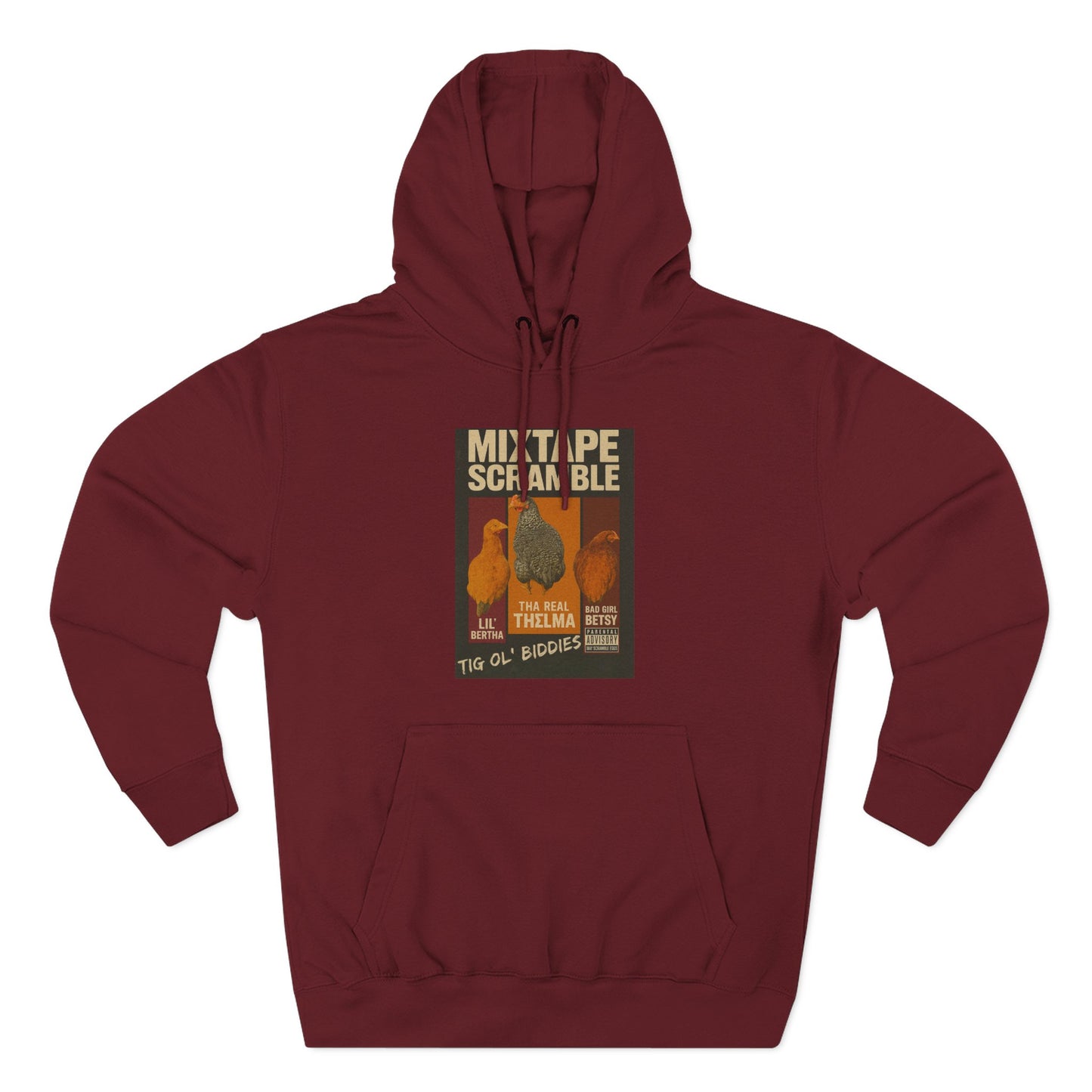Bootleg Mixtape Scramble Fleece Hoodie
