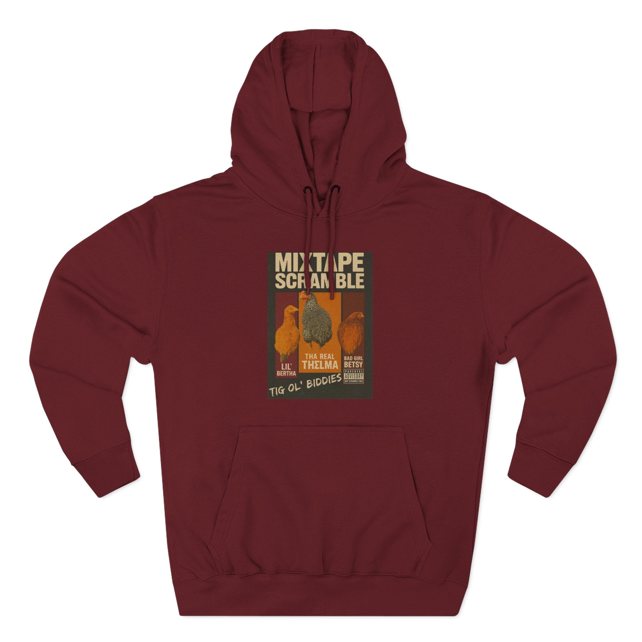 Bootleg Mixtape Scramble Fleece Hoodie