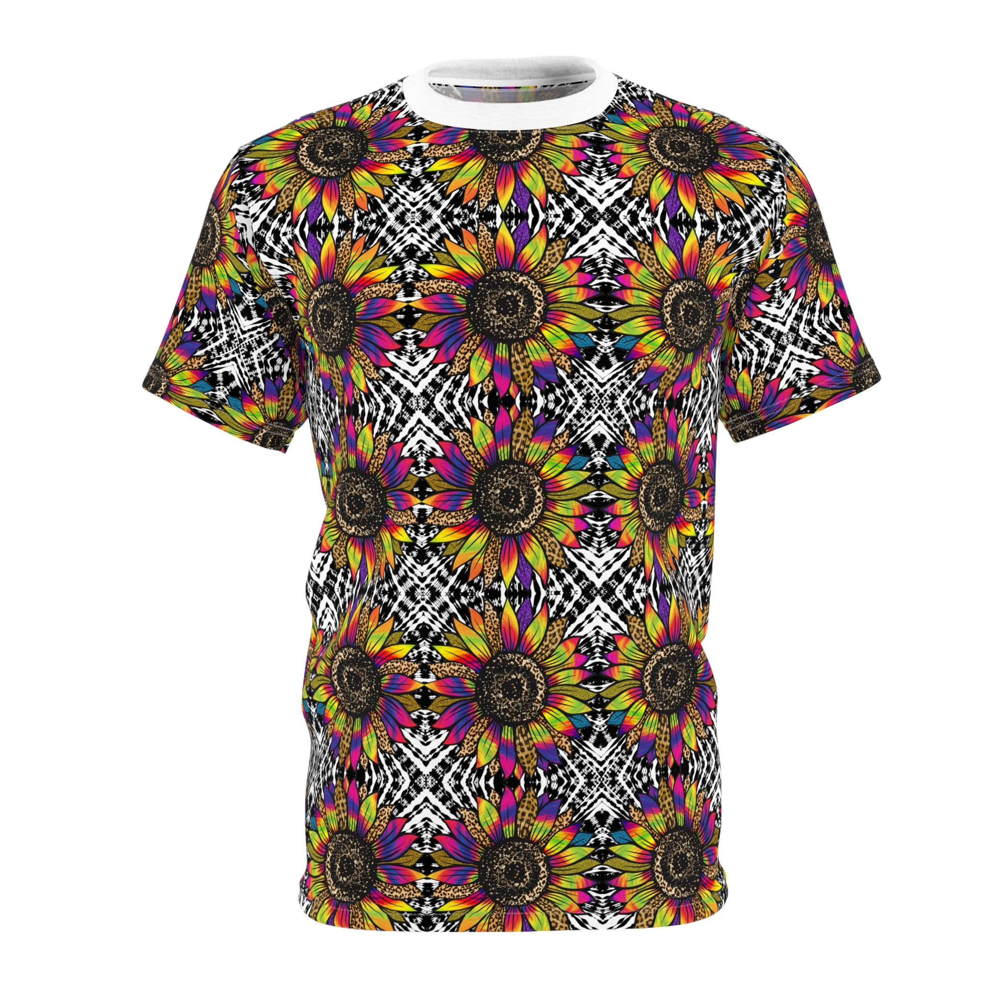 Psychedelic Sunflower Unisex T-Shirt