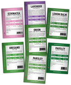 Popular Herb Seeds for Planting | 35 Variety Pack
