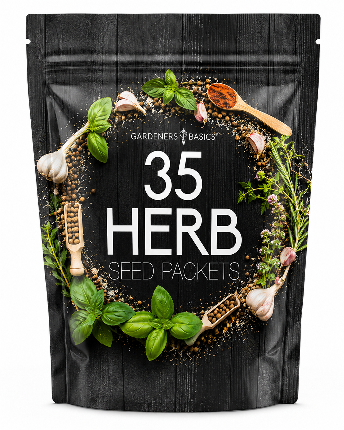 35 Herb Seeds for Planting | Medicinal & Culinary Variety Pack