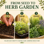 35 Herb Seeds for Planting | Medicinal & Culinary Variety Pack
